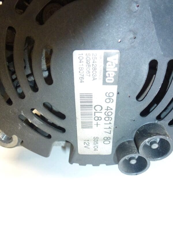 Alternateur Valeo CL8+ Citroën Peugeot 9649611780 – Image 2