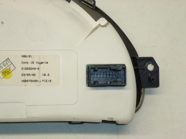 Tachymètre Sagem pour Citroën C2 C3, kilométrage 161000 km, référence 9645994280 – Image 2