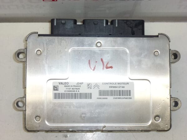Unité de commande moteur ECU Valeo J34P 9651696680 9664127180 pour Citroën et Peugeot – Image 2