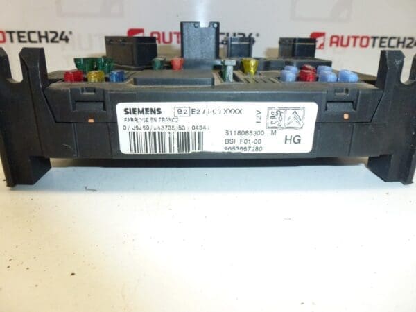 Module de confort Siemens BSI F01-00 HG pour Citroën C3 et C2 – Image 2