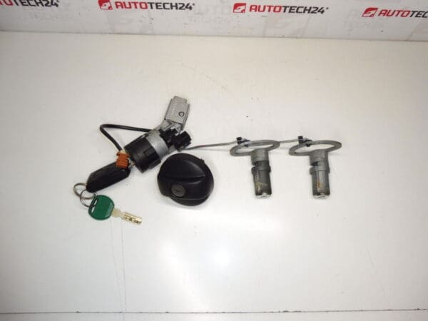 Kit serrure Citroën C8 Peugeot 807 + 1 clé 4162KL