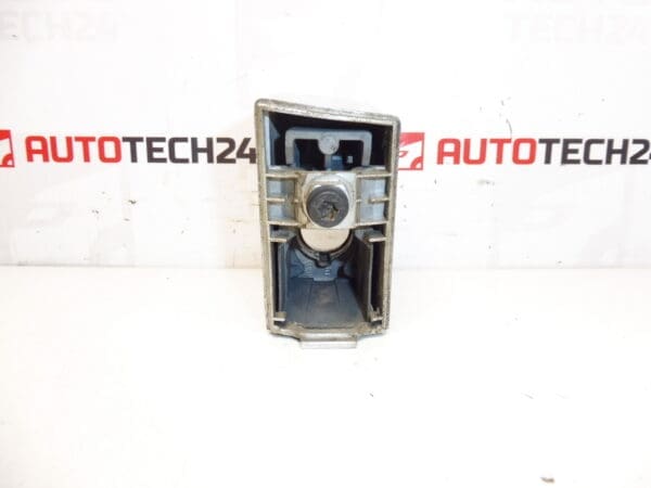 Cache serrure de porte avant droite Citroën Peugeot chromé 9119L8 – Image 2