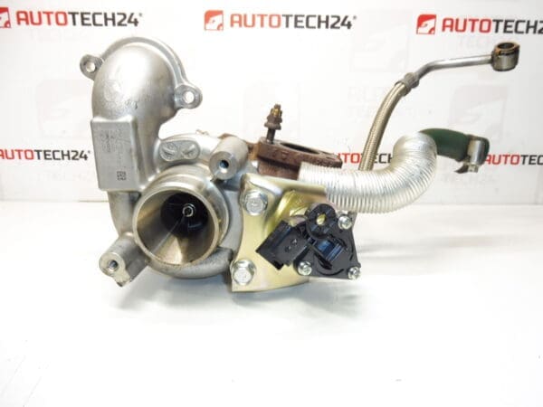 Turbo Citroën Peugeot 1.6 HDI 68KW 88 mille km 9673283680 TD02H2-07TVT-21 – Image 2