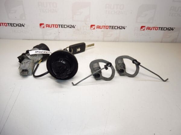 Kit serrure Citroën C8 Peugeot 807 + 2 clés 4162TE 4162KF – Image 2