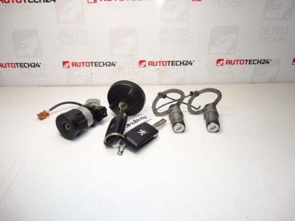 Kit serrure Citroën C8 Peugeot 807 + 2 clés 4162TE 4162KF