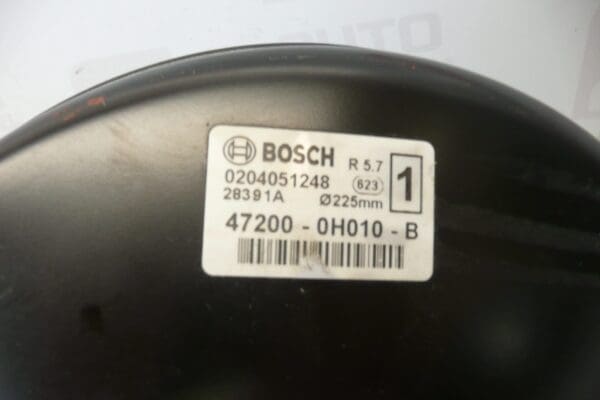 Servofrein pour Citroën C1 et Peugeot 107 47200-0H010-B 0204051248 4535V5 – Image 2